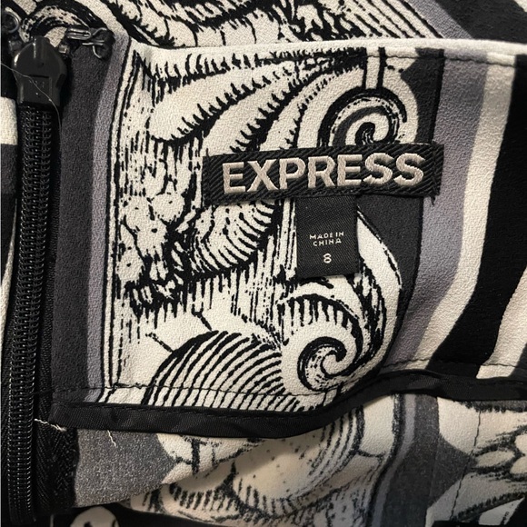 Express Editor Super High Waisted Mini Skort-Sz 8 - Picture 4 of 5